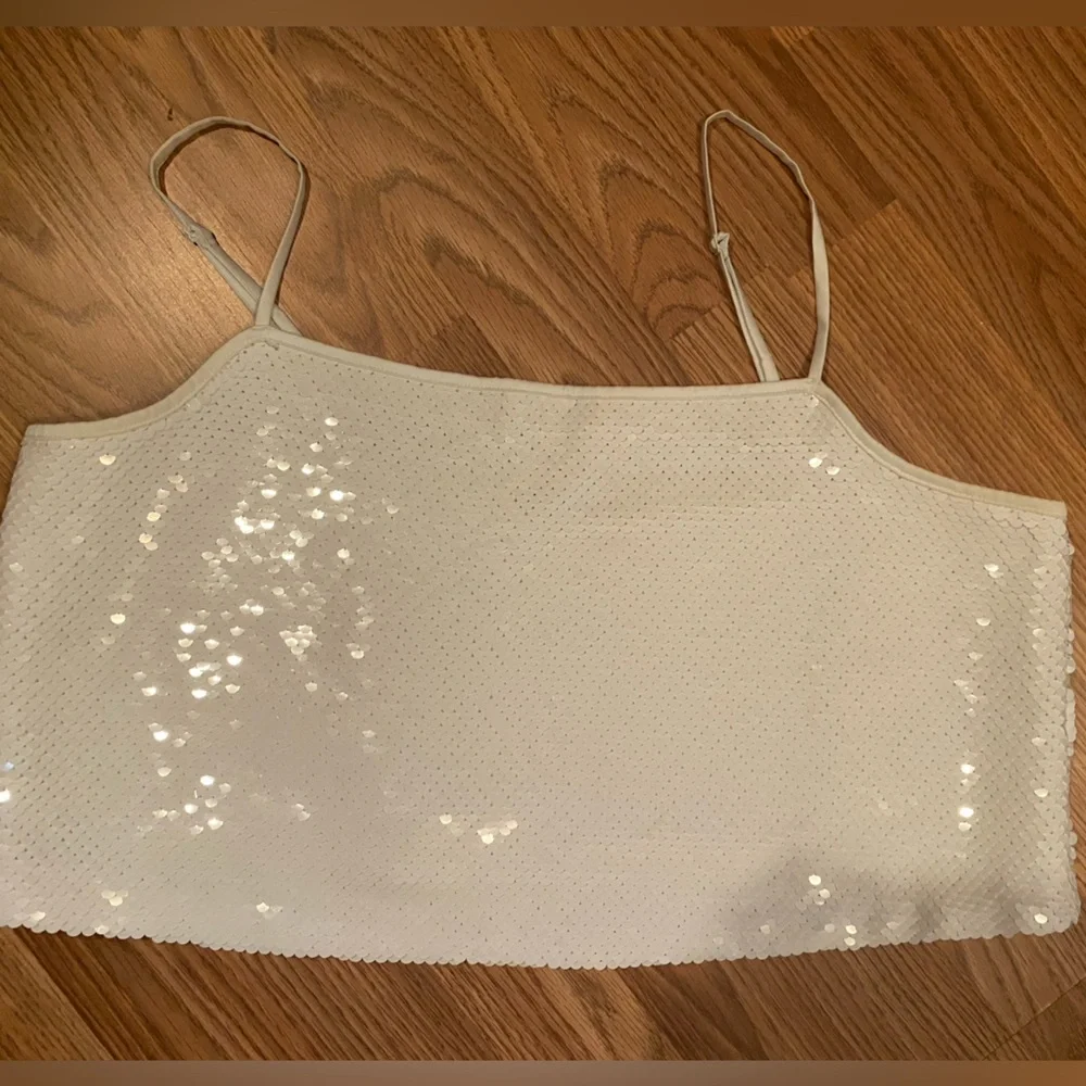 Abercrombie sequin squareneck set, Size L - Picture 4 of 5